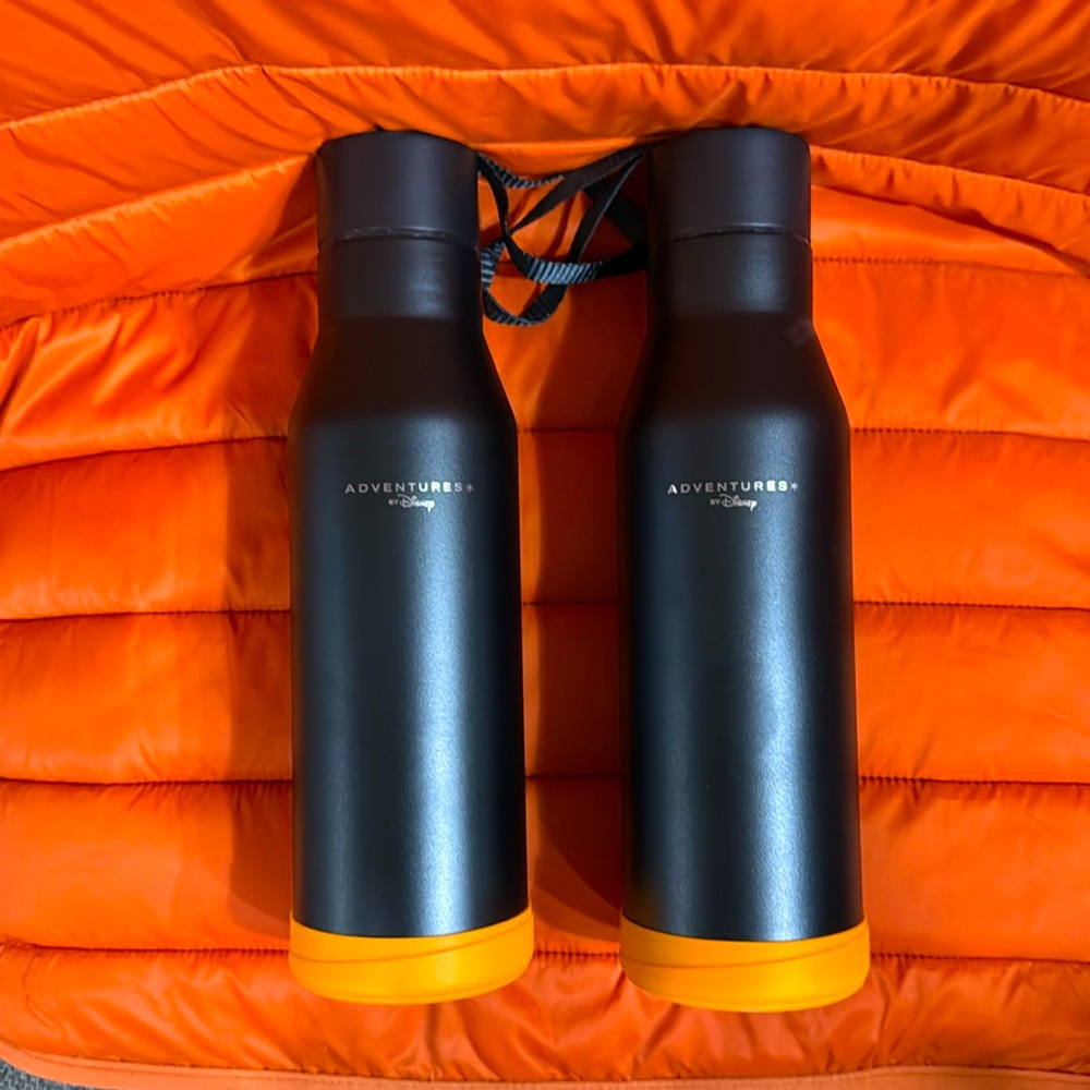 Adventures by Disney Reusable Water Bottles (Set of 2) - Brand New